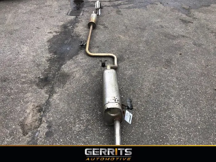 Exhaust central + rear silencer Opel Mokka