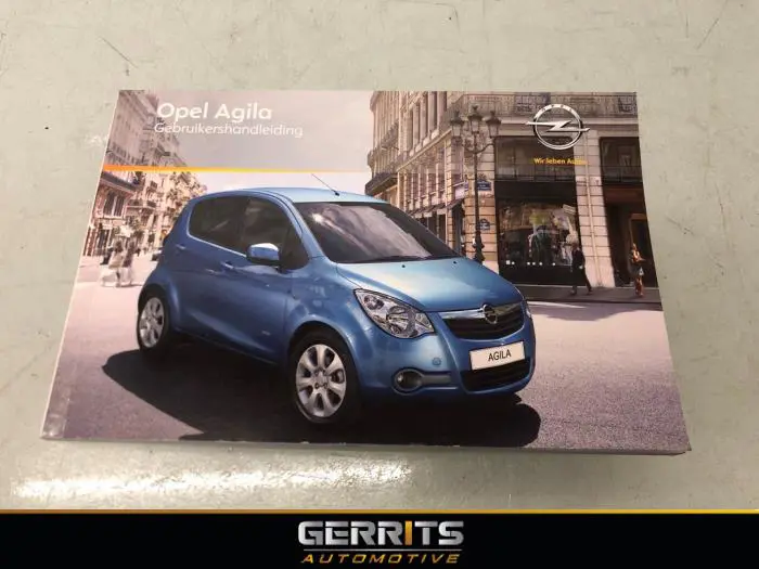 Instruction Booklet Opel Agila