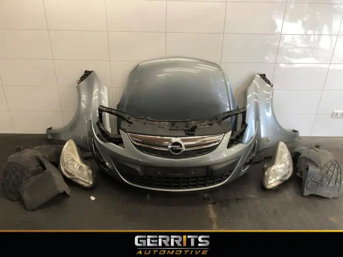 Front end, complete Opel Corsa