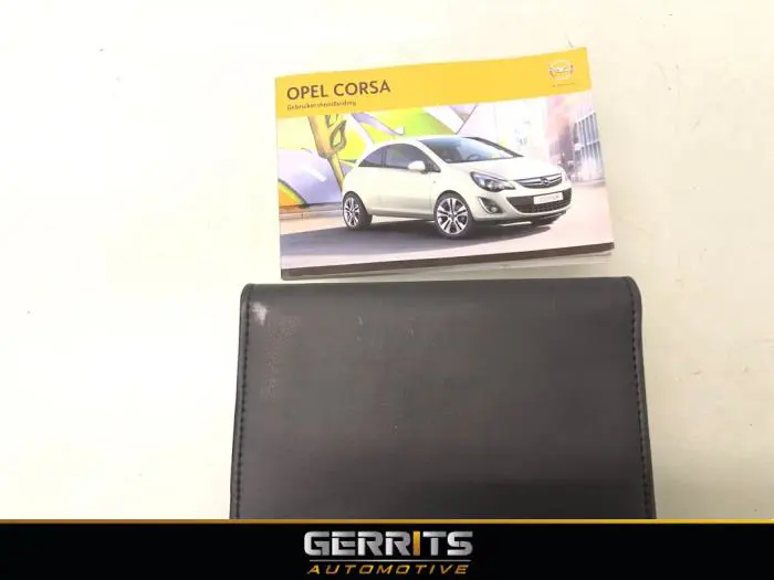 Instructie Boekje Opel Corsa